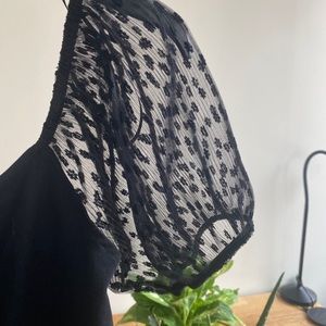 NEW Black Mesh Bodysuit